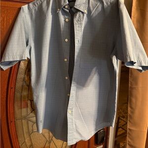 L.L. Bean Light Blue Casual Button Down Shirt